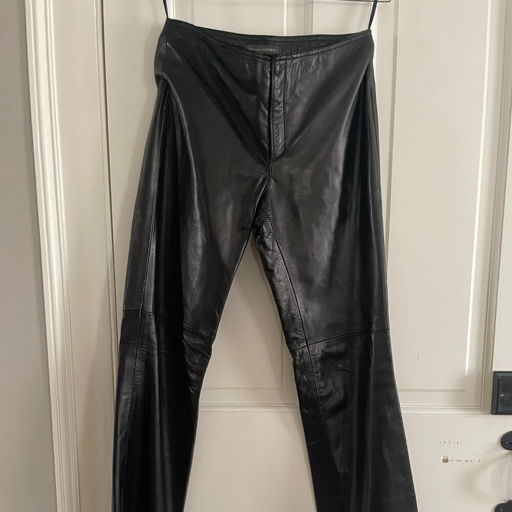 Banana Republic Leather Pants